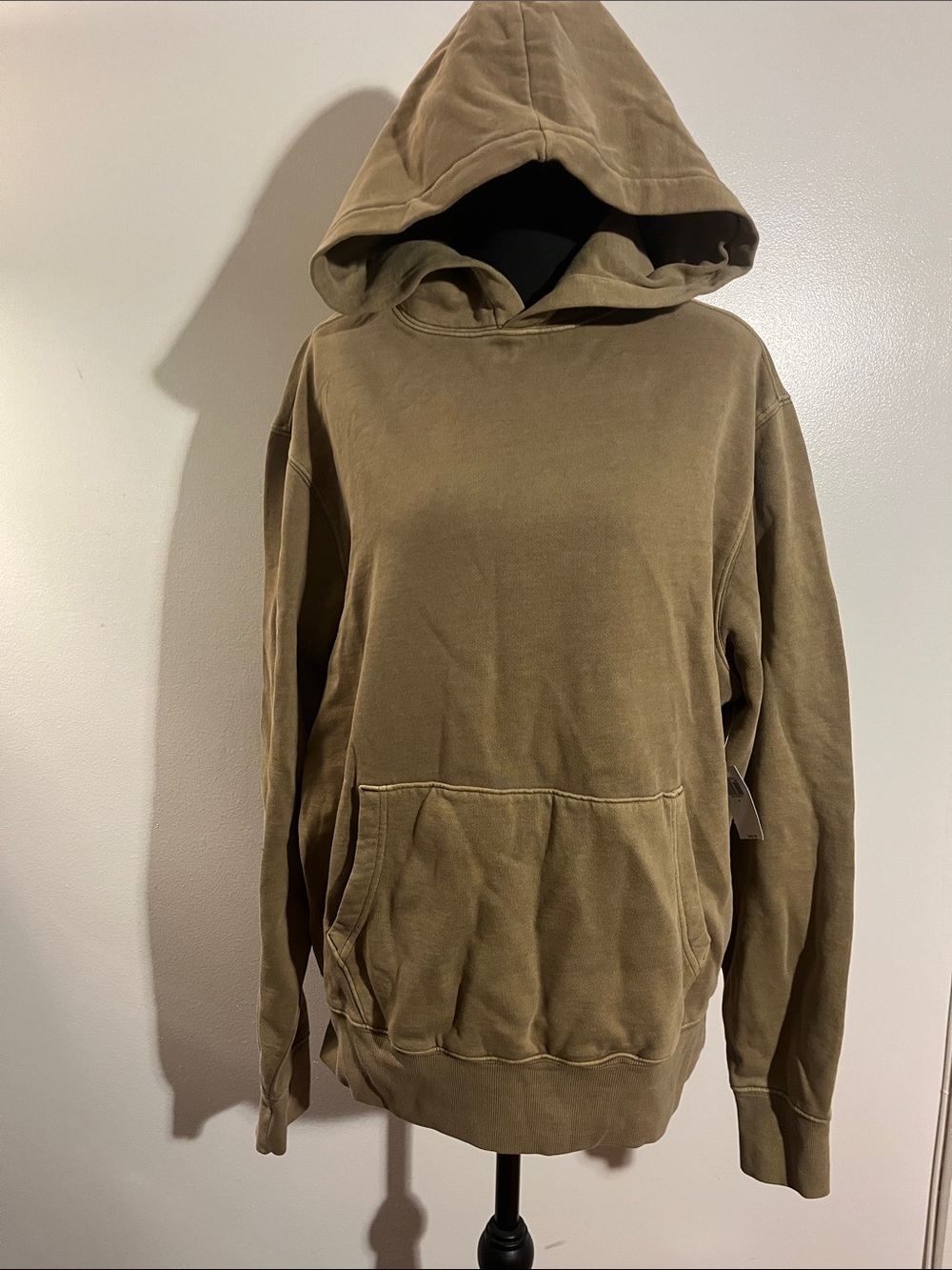 Old Navy Men's Hooded Pullover Sweatshirt - Olive Brown